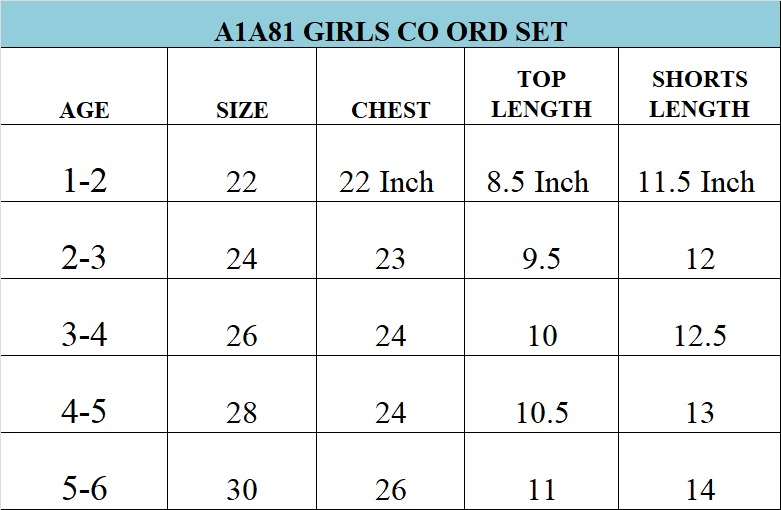 A1A81 Little Germ Girls Co-Ord Set – Stylish Casual Wear - Image 3