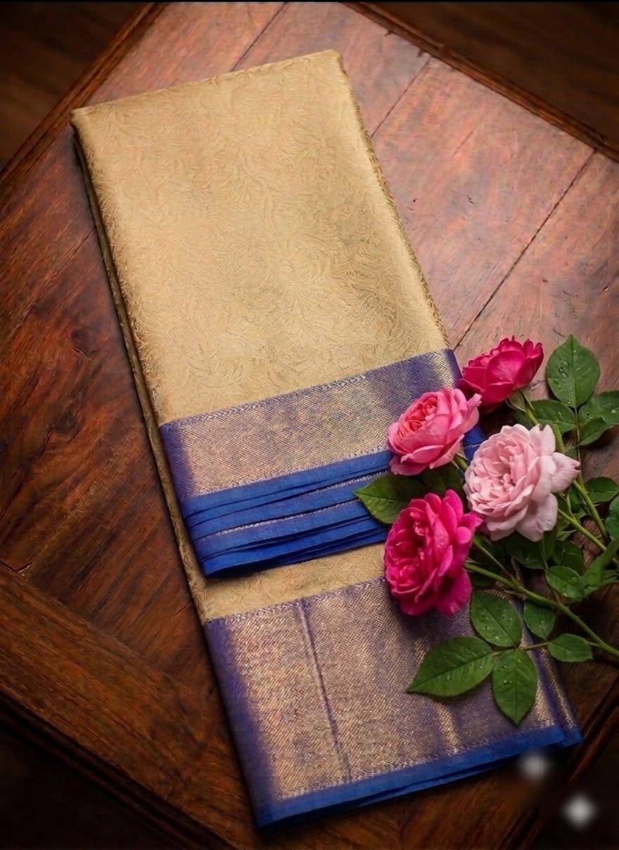 A0A71 NITA AMBANI INSPIRED TISSUE SAREE - Image 3