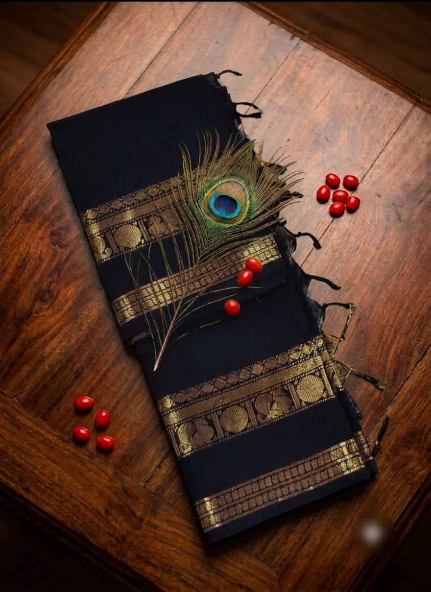 A0A68 KANCHI Cotton Saree - Image 3
