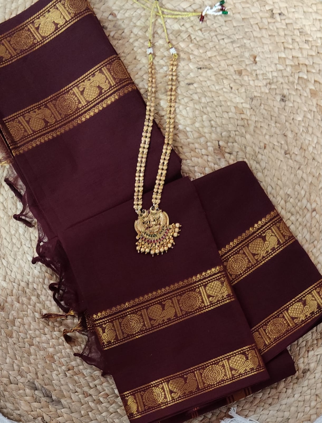 A0A68 KANCHI Cotton Saree - Image 5