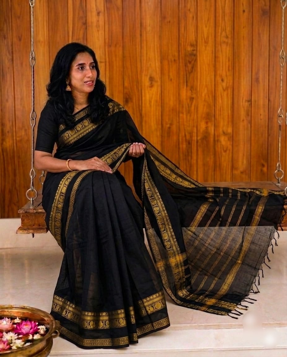 A0A68 KANCHI Cotton Saree - Image 6