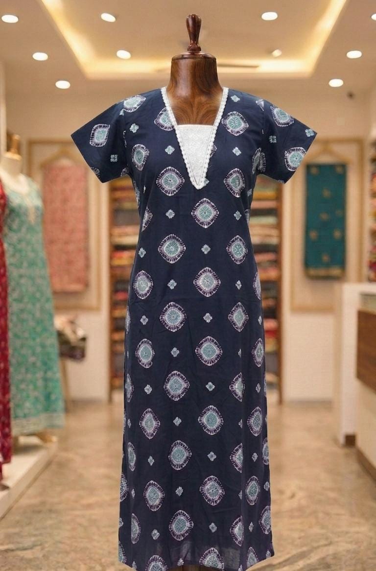 A0A50 Women's Modern Nighty | Stylish & Comfortable Everyday Nightwear - Image 12