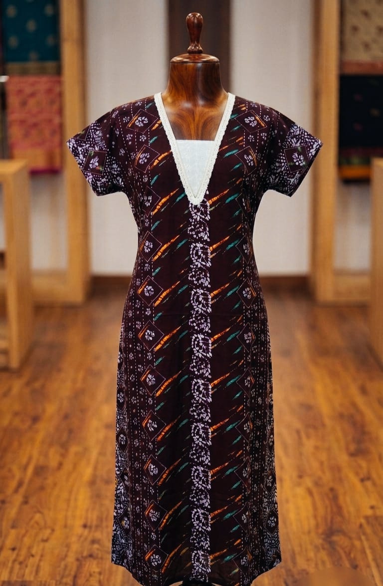 A0A50 Women's Modern Nighty | Stylish & Comfortable Everyday Nightwear