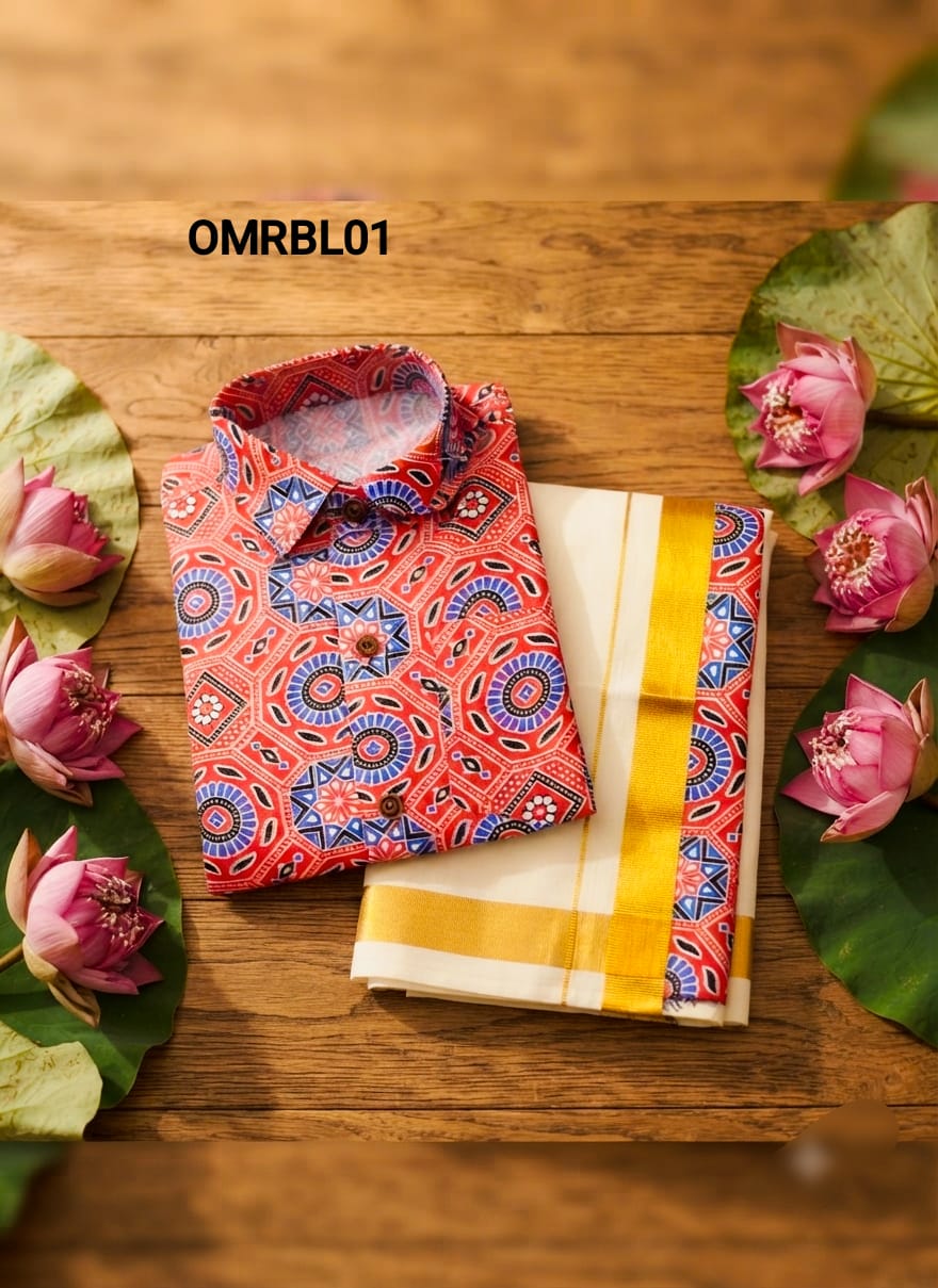 AA60 (7-9yrs ) Boys Traditional Half Sleeve Shirt & Dhoti Set – Festive Ethnic Wear (2) - Image 5