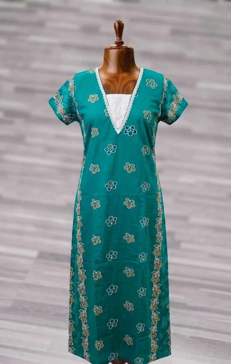 A0A50 Women's Modern Nighty | Stylish & Comfortable Everyday Nightwear - Image 6