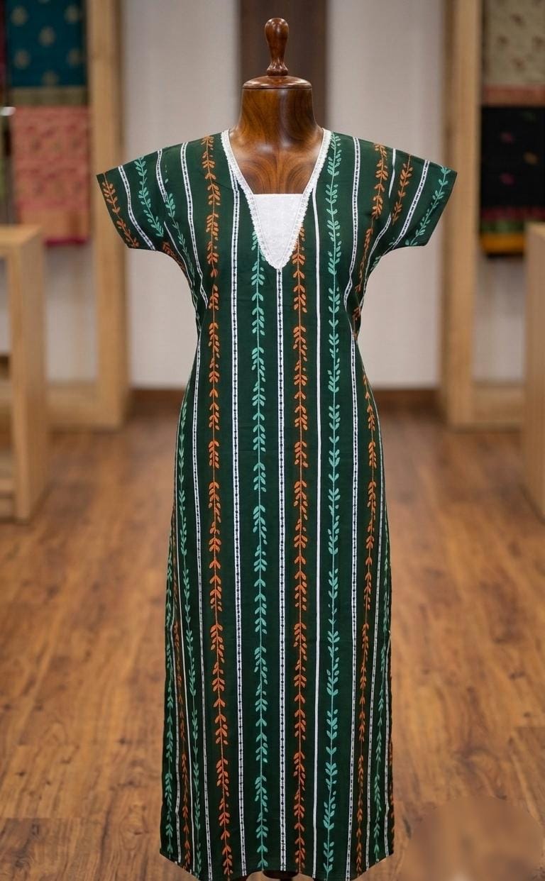 A0A50 Women's Modern Nighty | Stylish & Comfortable Everyday Nightwear - Image 8