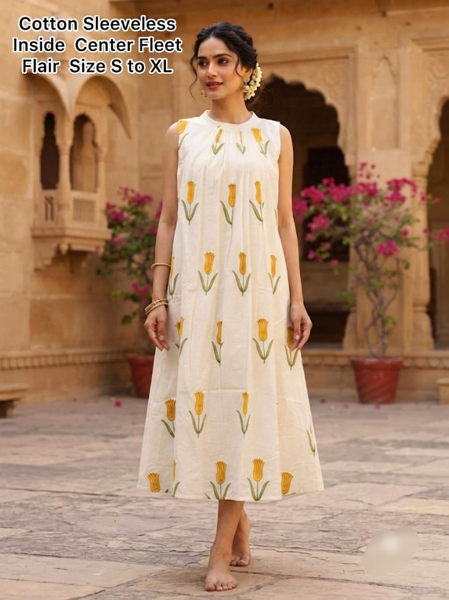 A0A56 Women's MANDHARA Onam outfit – Elegant Casual Wear - Image 4